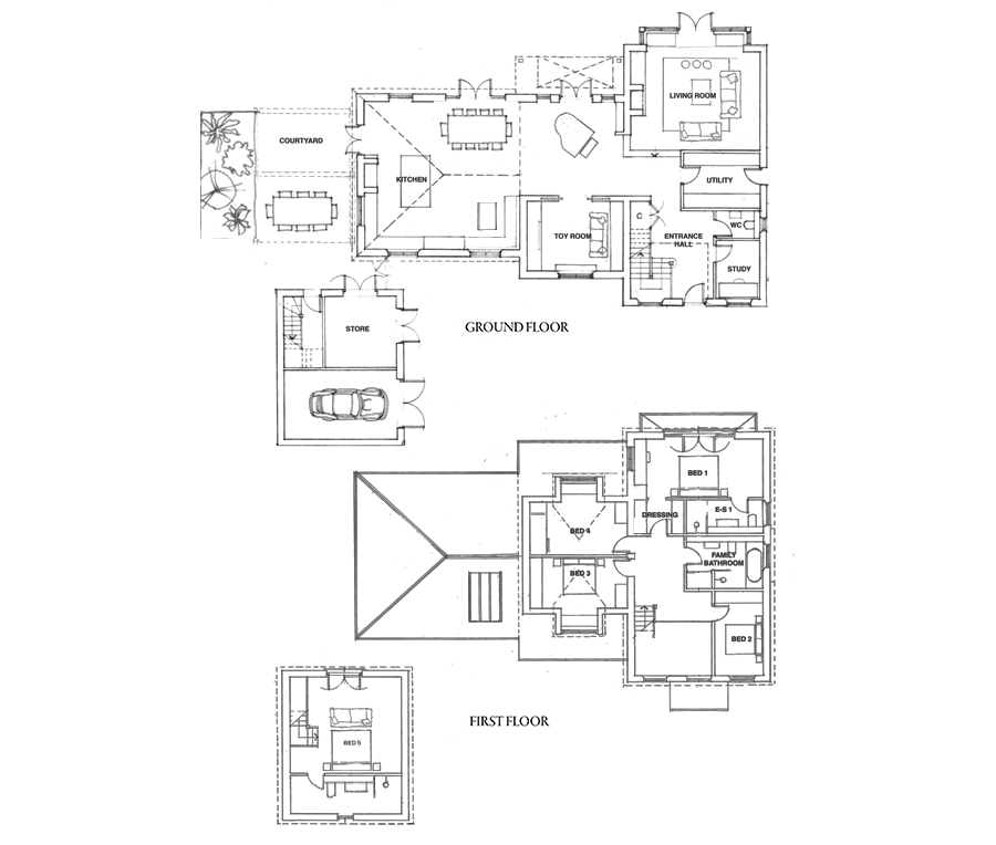The Summer House Floor Plan